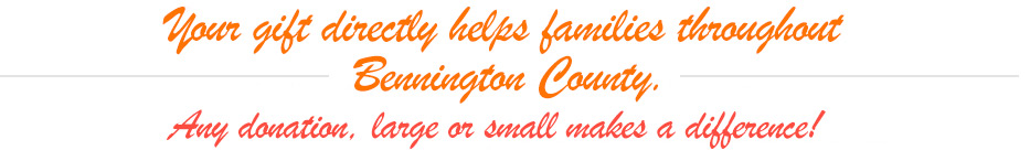 Any donation-large or small makes a difference!