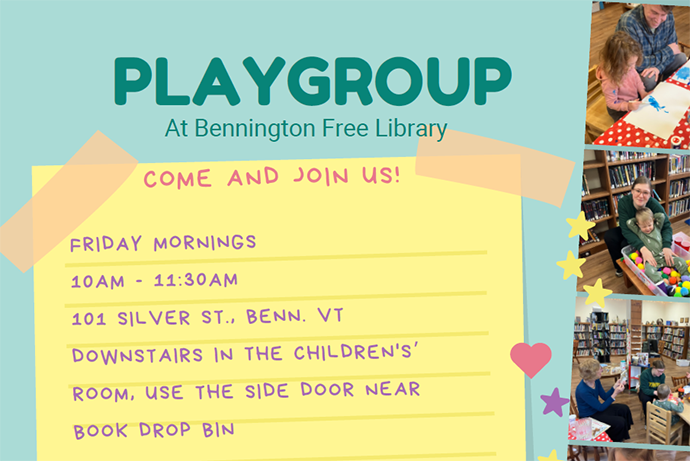 Bennington Free Library Playgroups